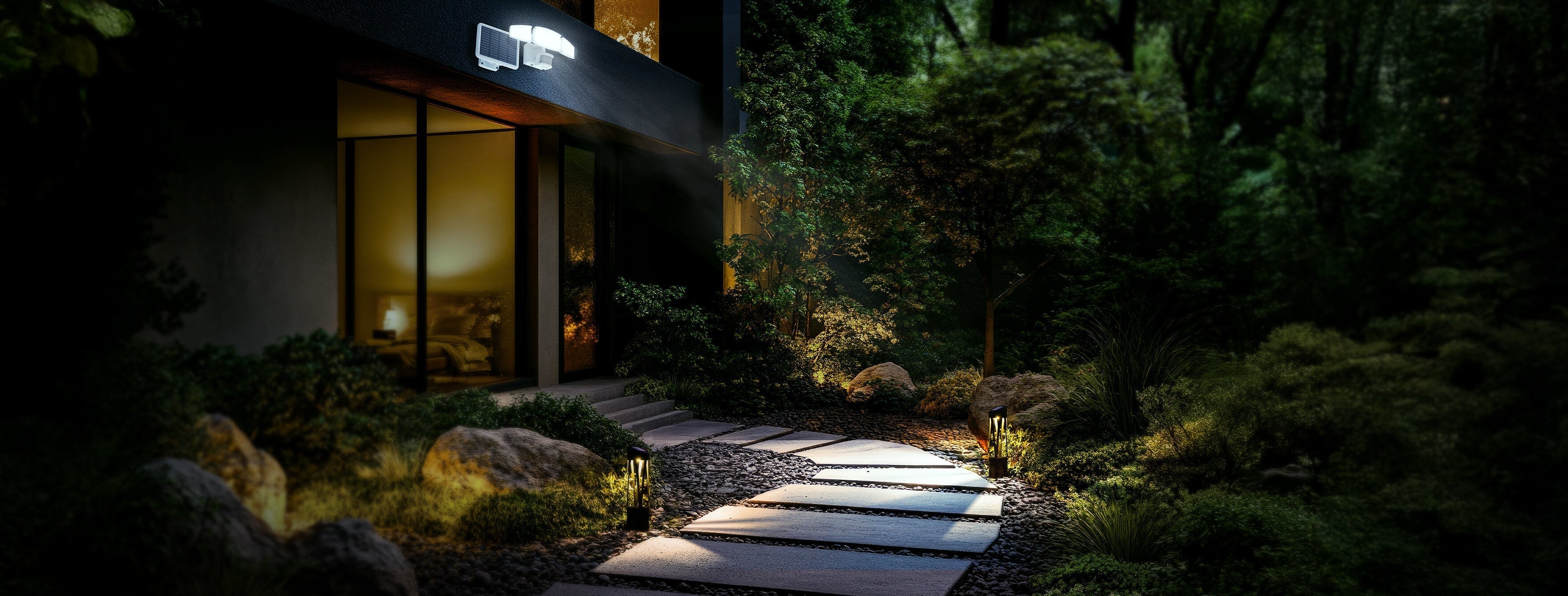 Solar Security Floodlights vs. Solar Bollard Lights: Which is Best for Your Home?