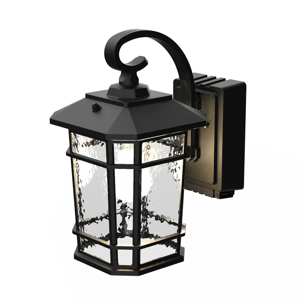 KODA Williams Outdoor LED Wall Lantern With Power Outlet