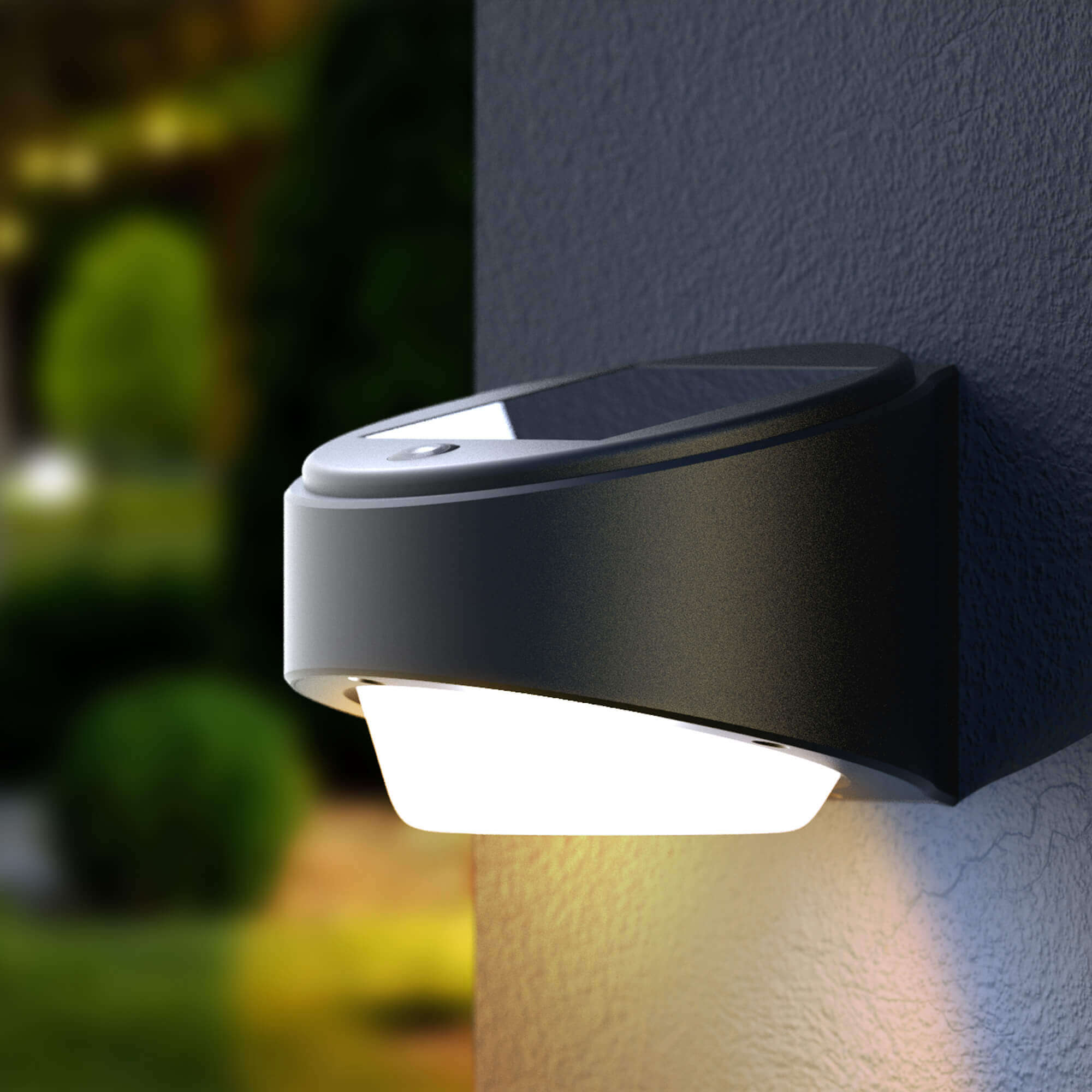 KODA Solar LED Multi-Color Wall Lights (6-pack)