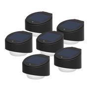 KODA Solar LED Multi-Color Wall Lights (6-pack)