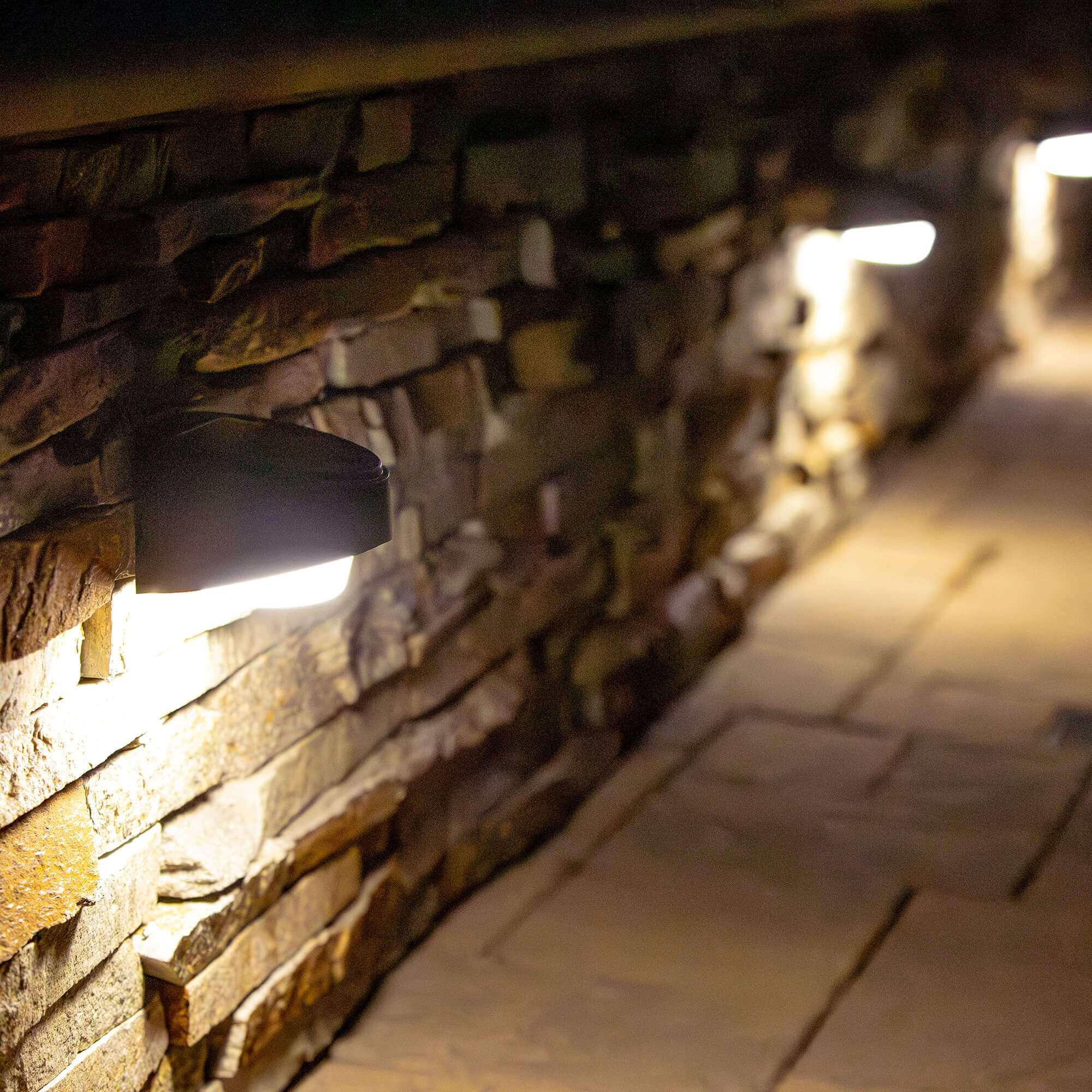 KODA Solar LED Multi-Color Wall Lights (6-pack)