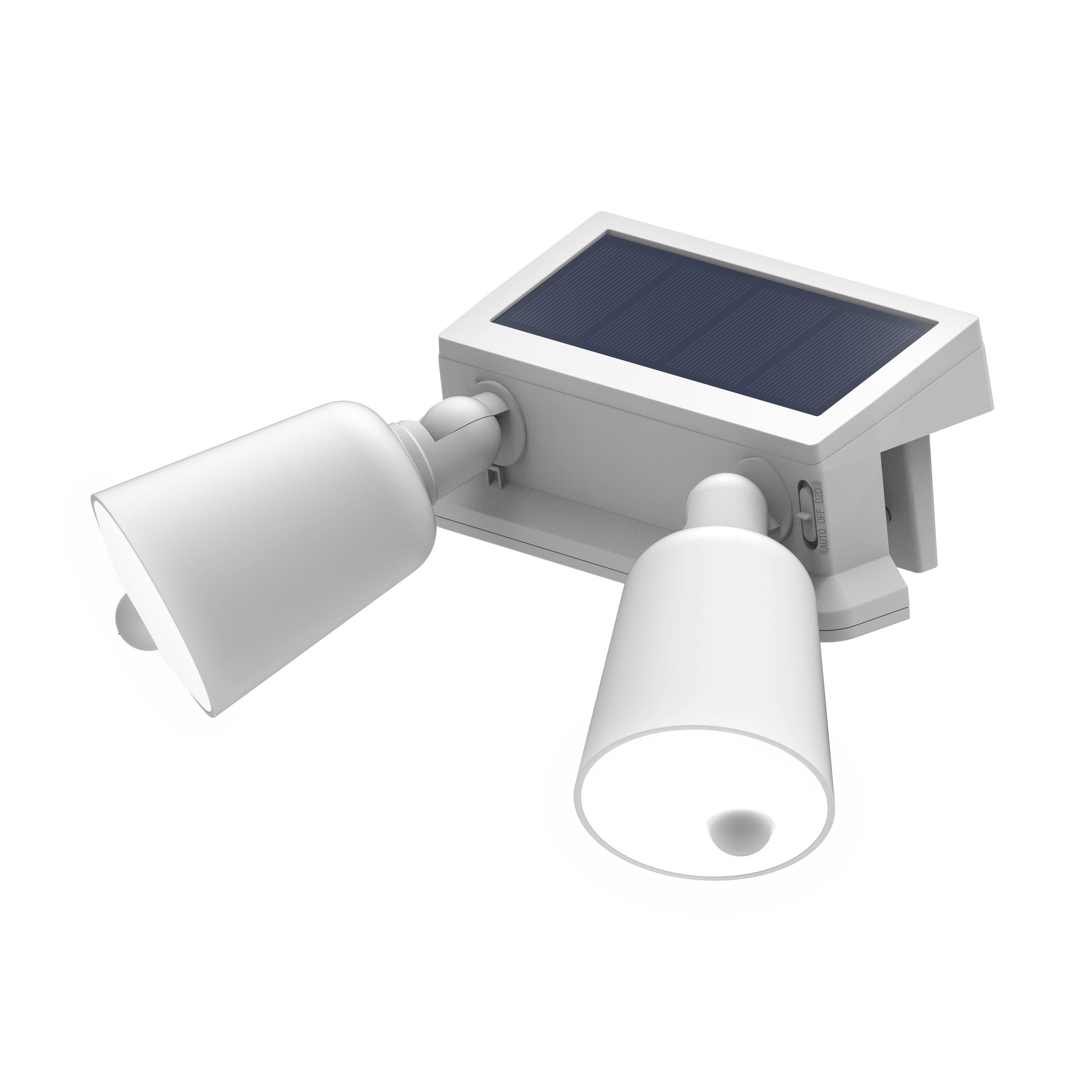 KODA Solar Gutter Spotlight with Motion Sensor
