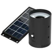 Koda - Koda LED Umbrella Patio Light with Solar Charging Panel