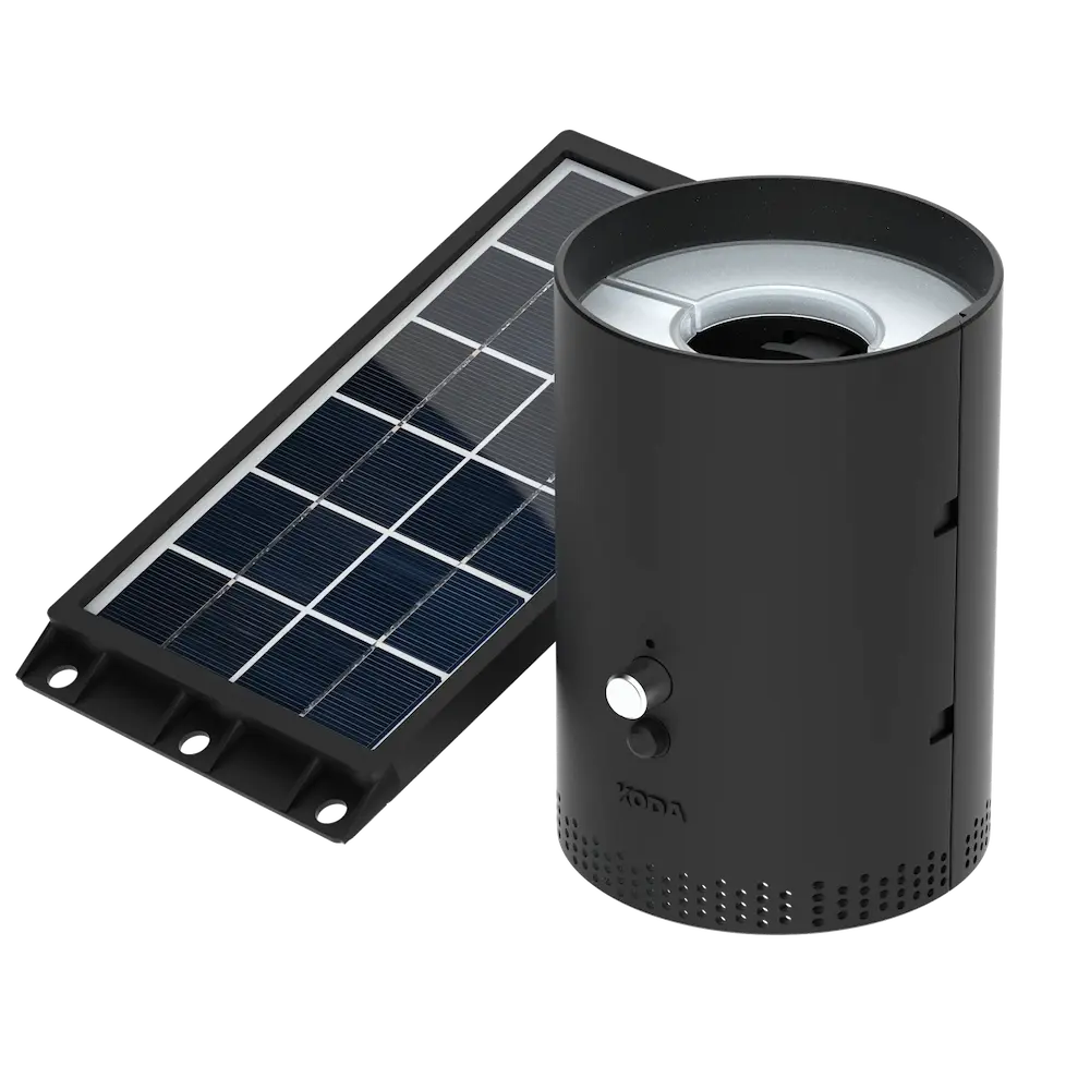 Koda - Koda LED Umbrella Patio Light with Solar Charging Panel