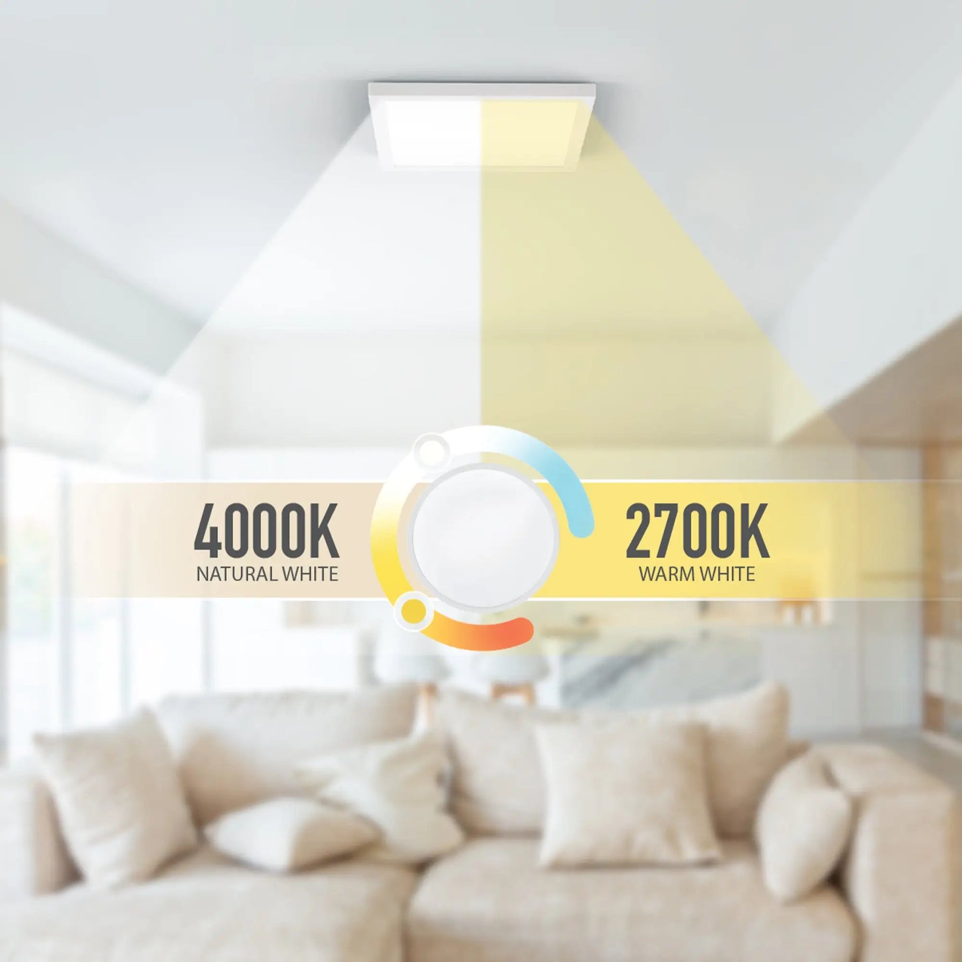 Koda - KODA 12" Square LED Ceiling Light (2-pack)