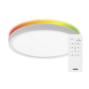 Koda - KODA Slim 12" LED Ceiling Light with Mood Light