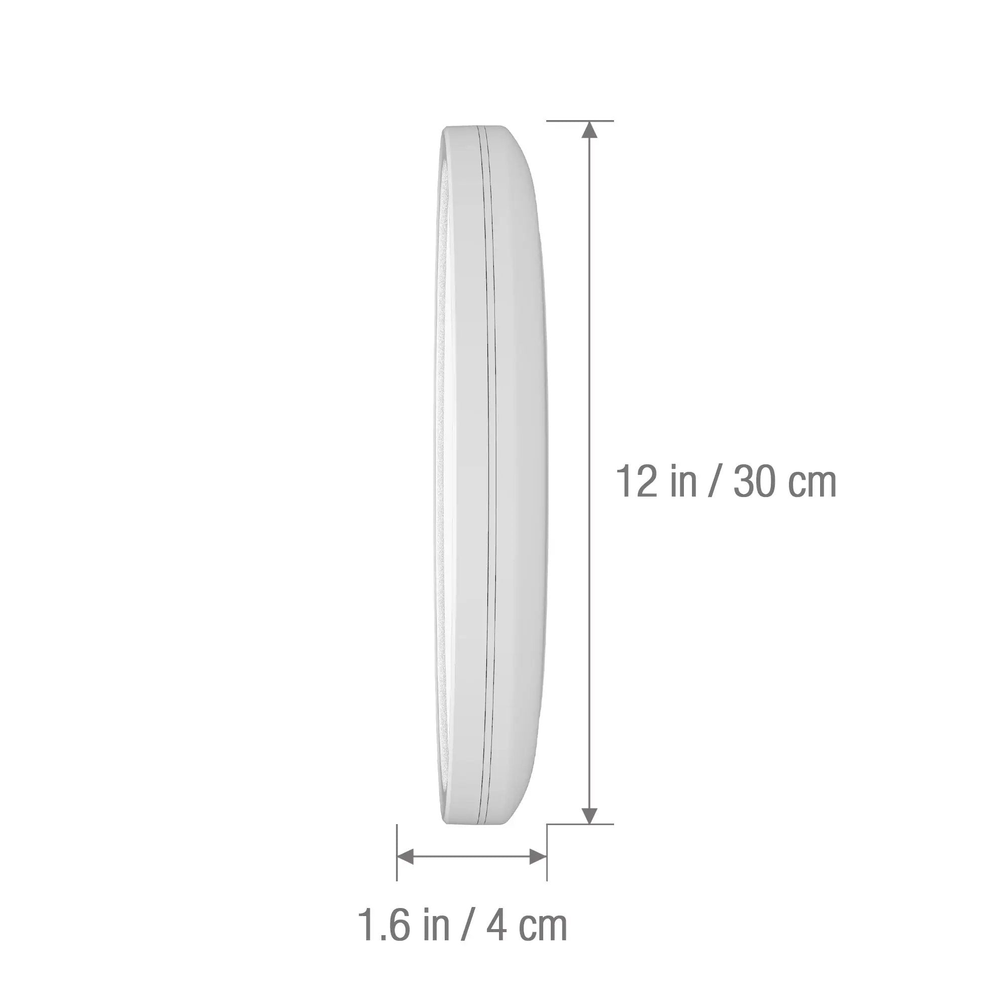 Koda - KODA Slim 12" LED Ceiling Light with Mood Light