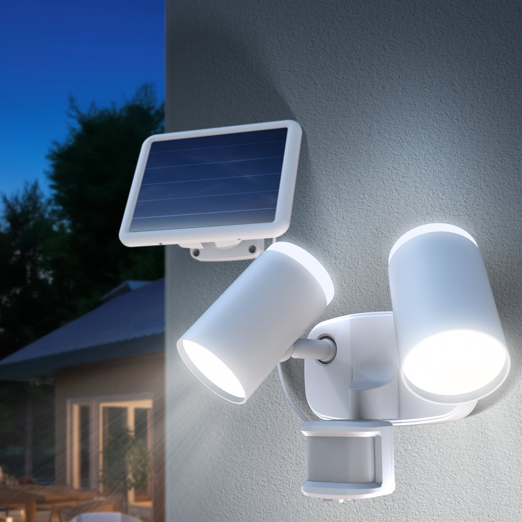 KODA Motion Activated Solar LED Floodlight