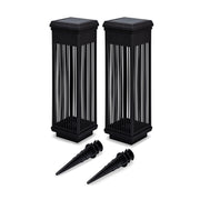 Harbor Breeze 2 -Pack 15 -Lumens 0.12 -Watt Black Solar LED Outdoor Path Light Kit ( 3000-K )