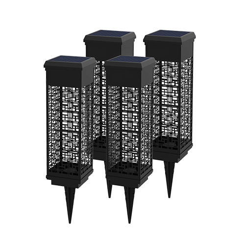 KODA Solar Hikari Square Bollard Light (4 pack)
