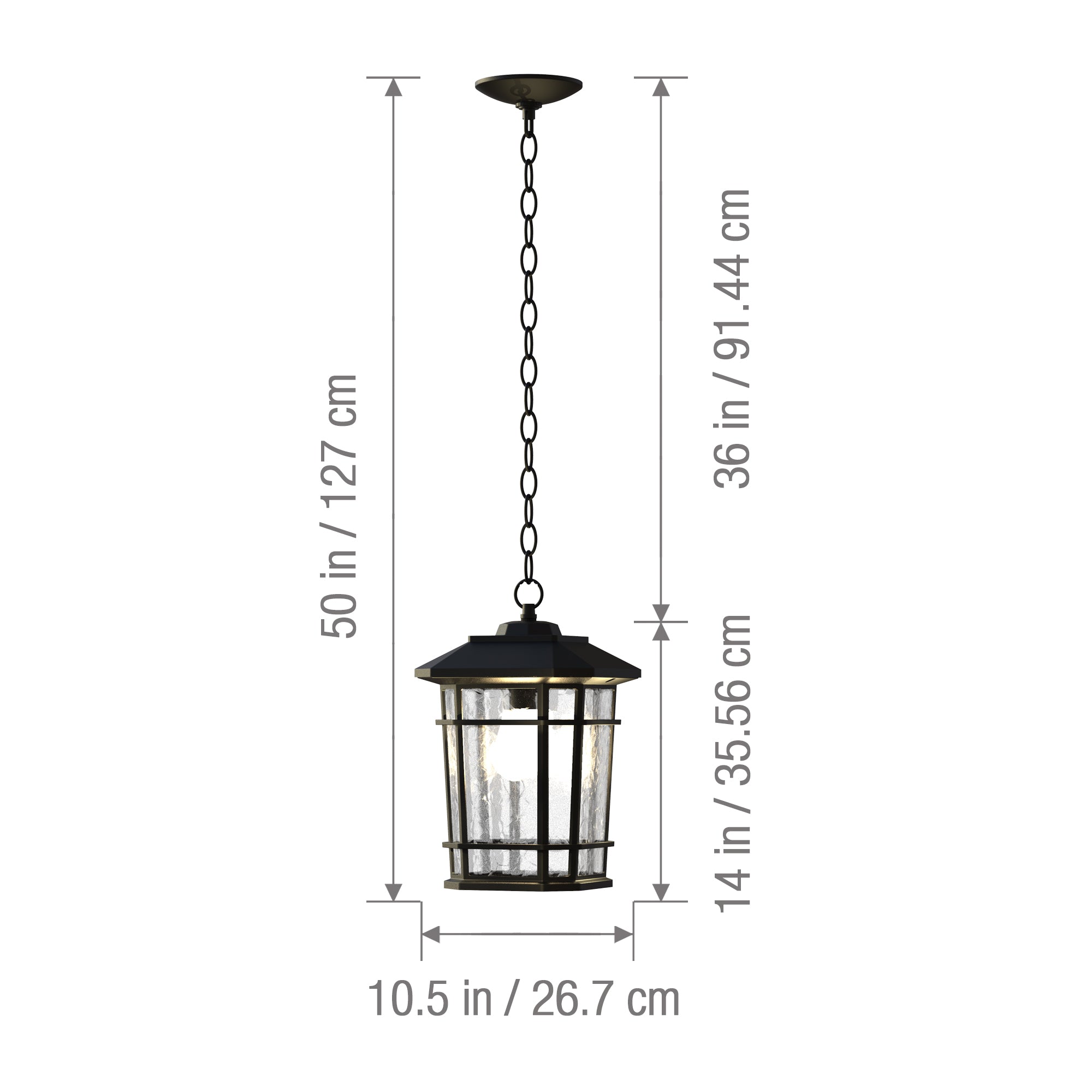 KODA Williams Outdoor Single LED Pendant Light