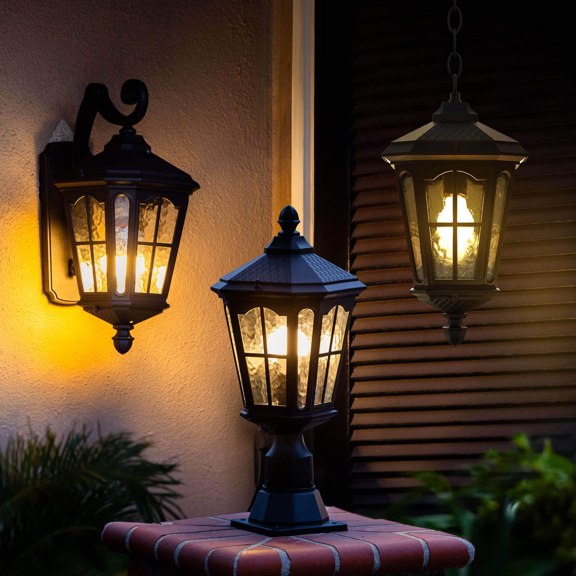 KODA Bentham Outdoor LED Post Lantern