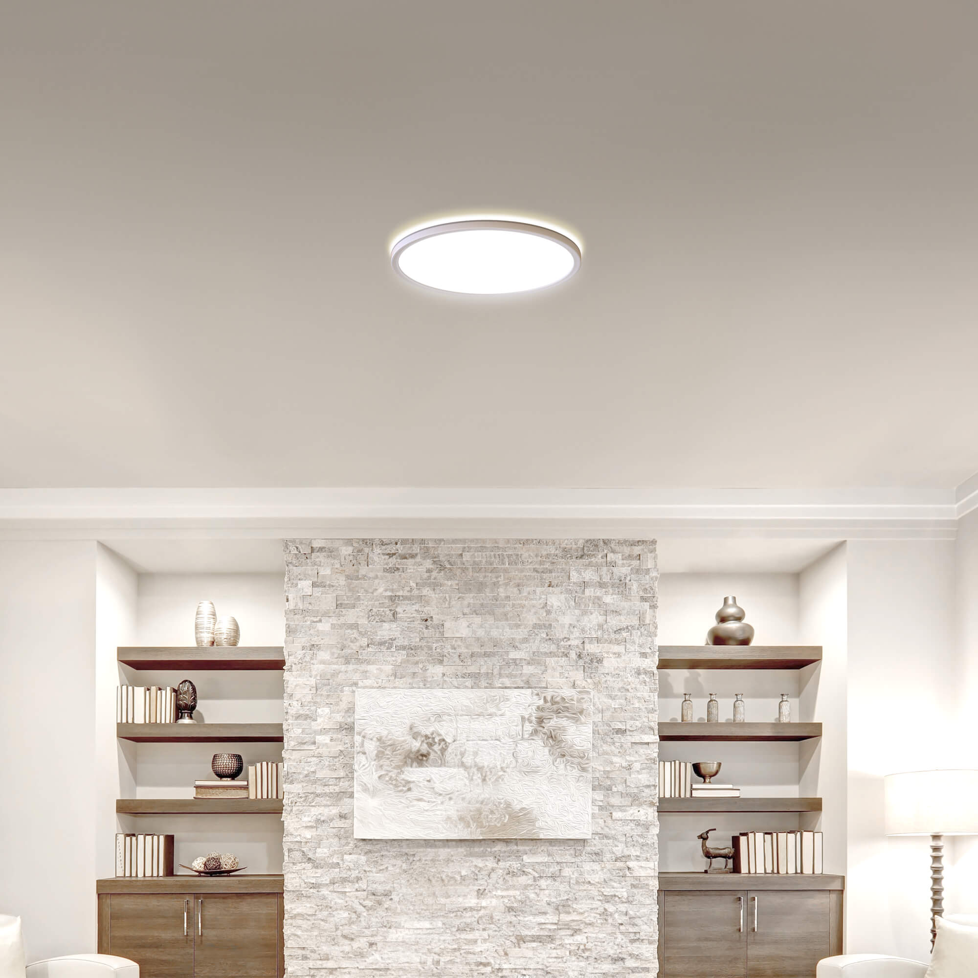 KODA Modern 15" LED Ceiling Light with Back Light