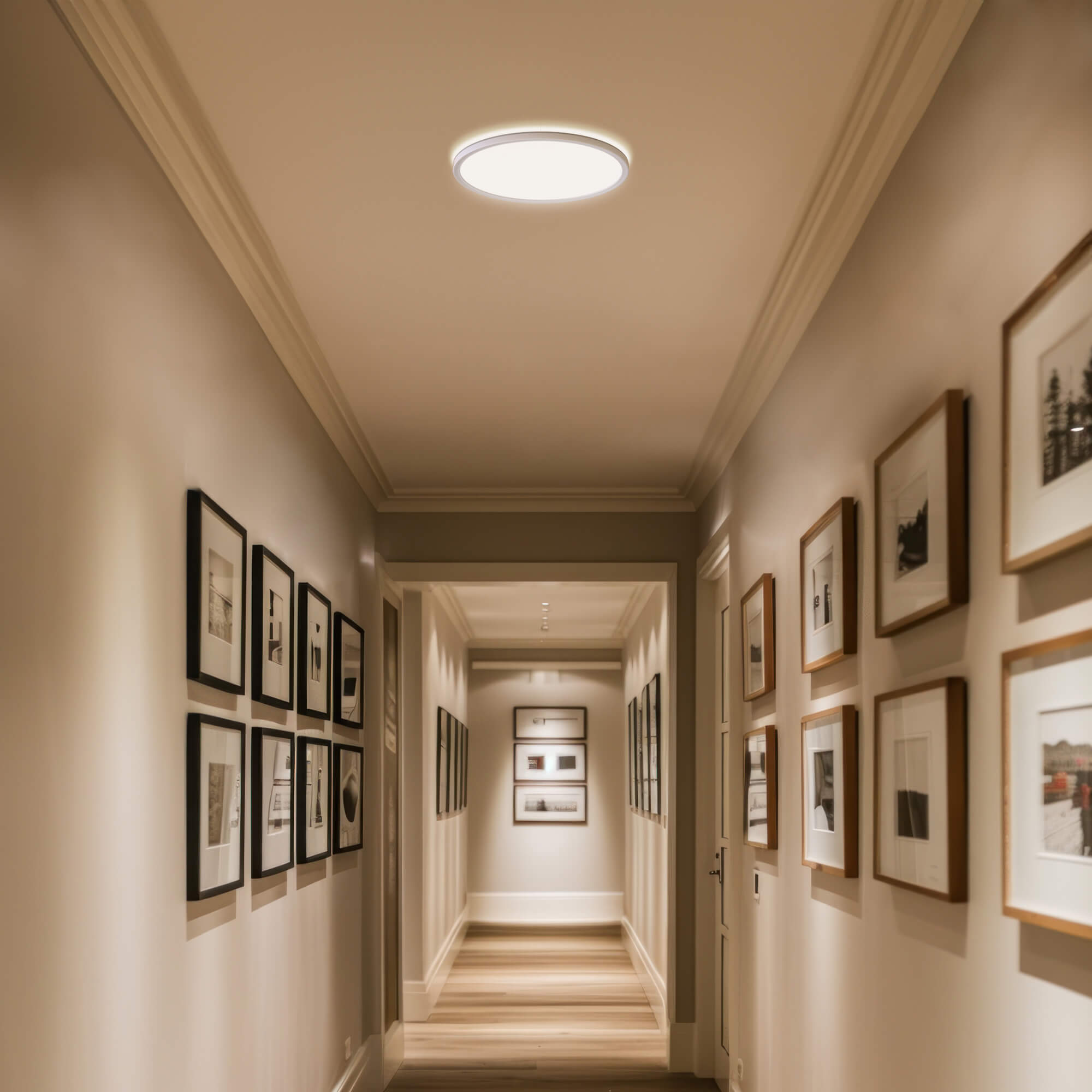KODA Modern 15" LED Ceiling Light with Back Light