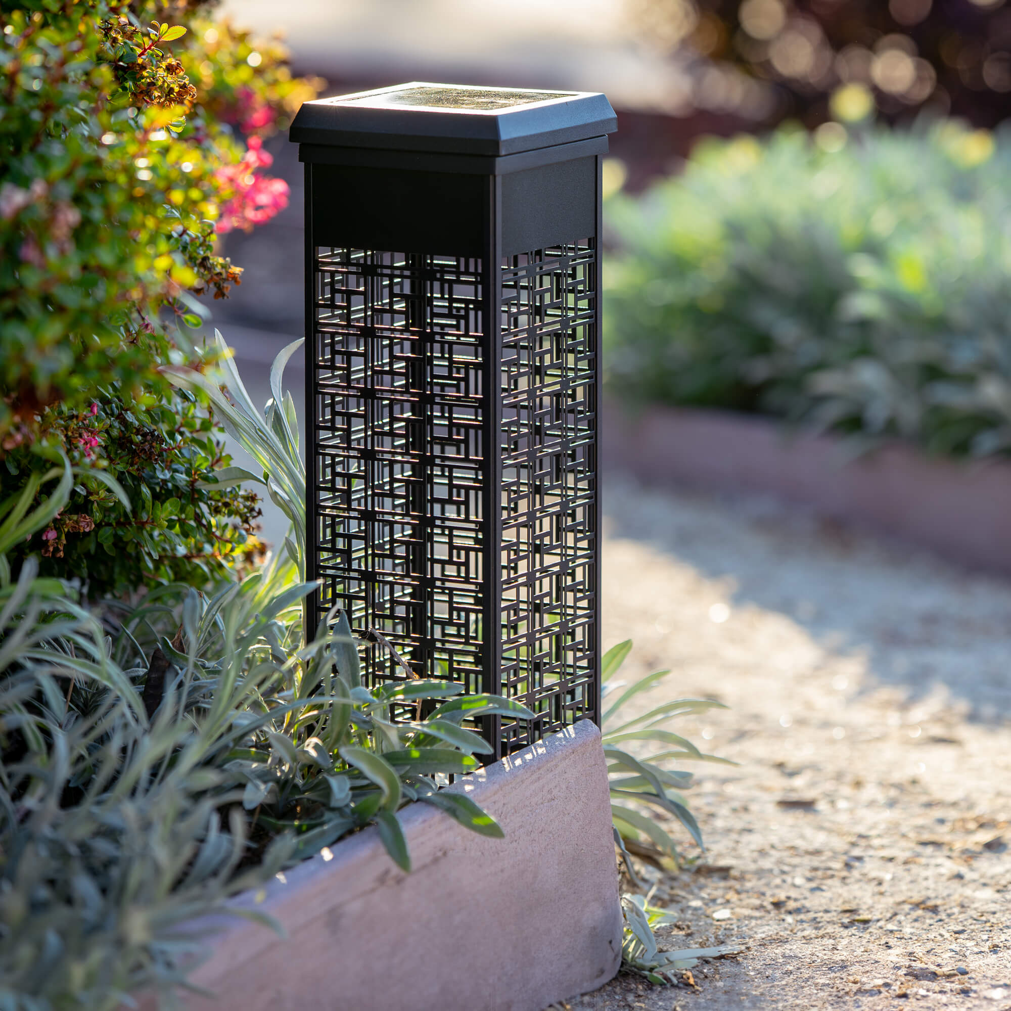 KODA Solar Hikari Square Bollard Light 4-Pack
