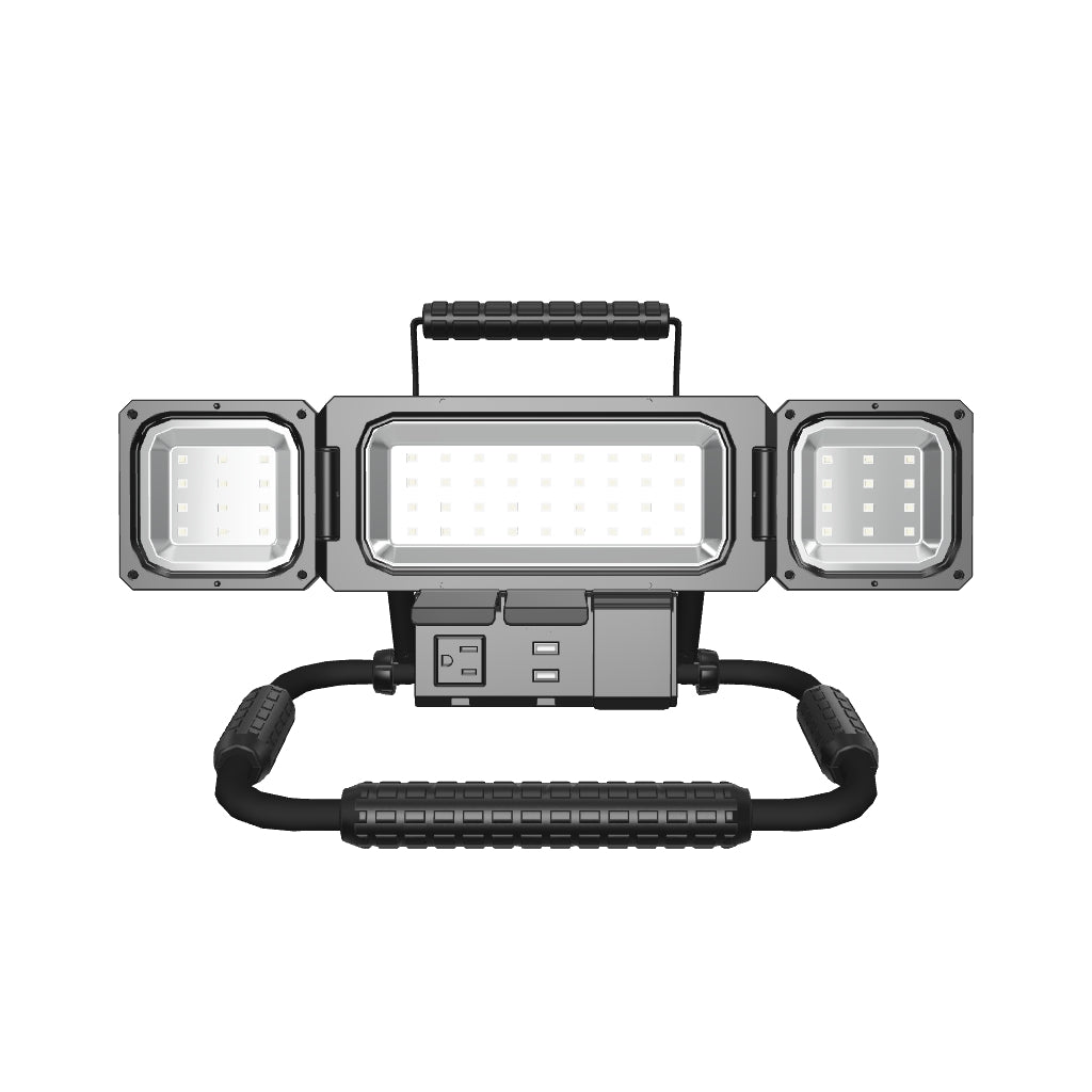 Koda LED Work Light with Power Outlets - Bright 2500 Lumens – KODA