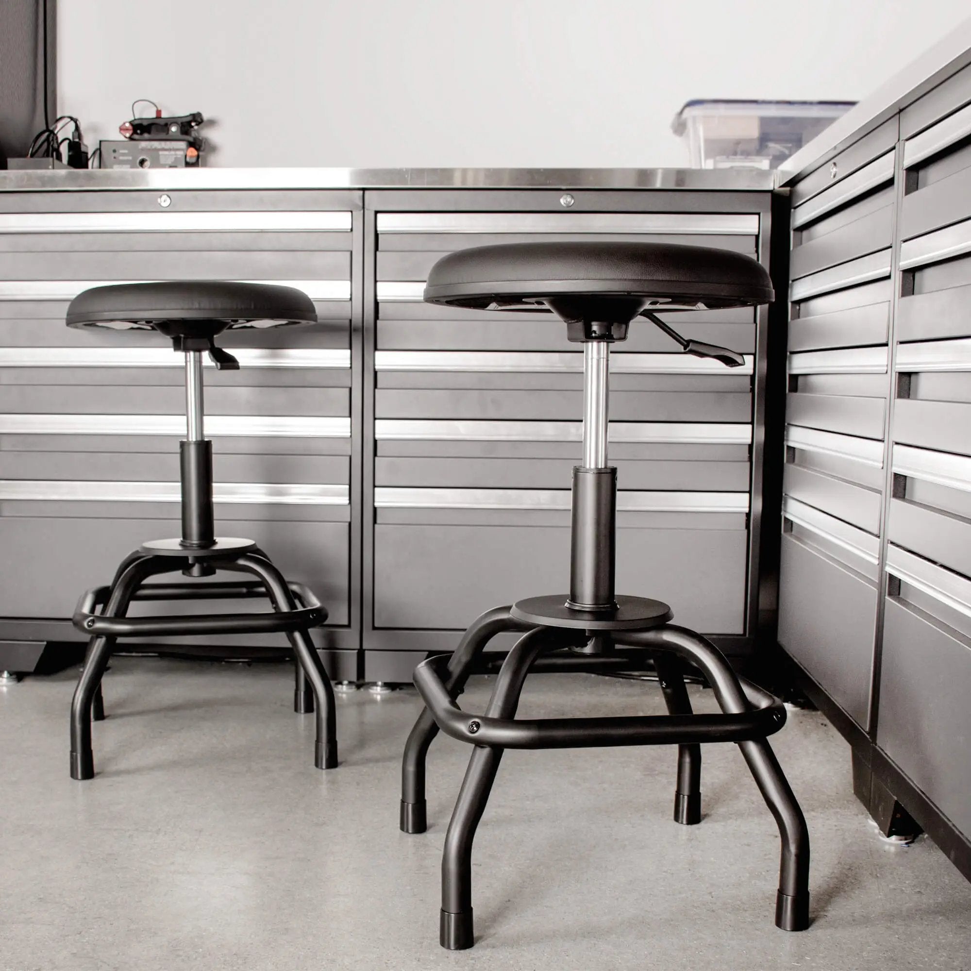 KODA Ultra Cushioned Pneumatic Shop Stool (2-Pack) - KODA