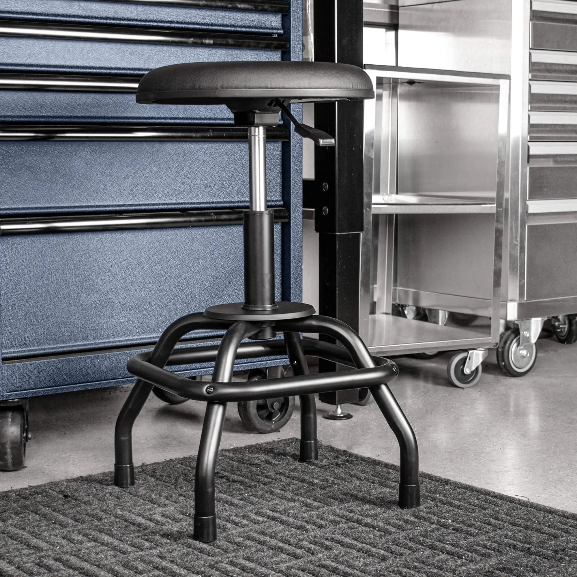 KODA Ultra Cushioned Pneumatic Shop Stool (2-Pack) - KODA