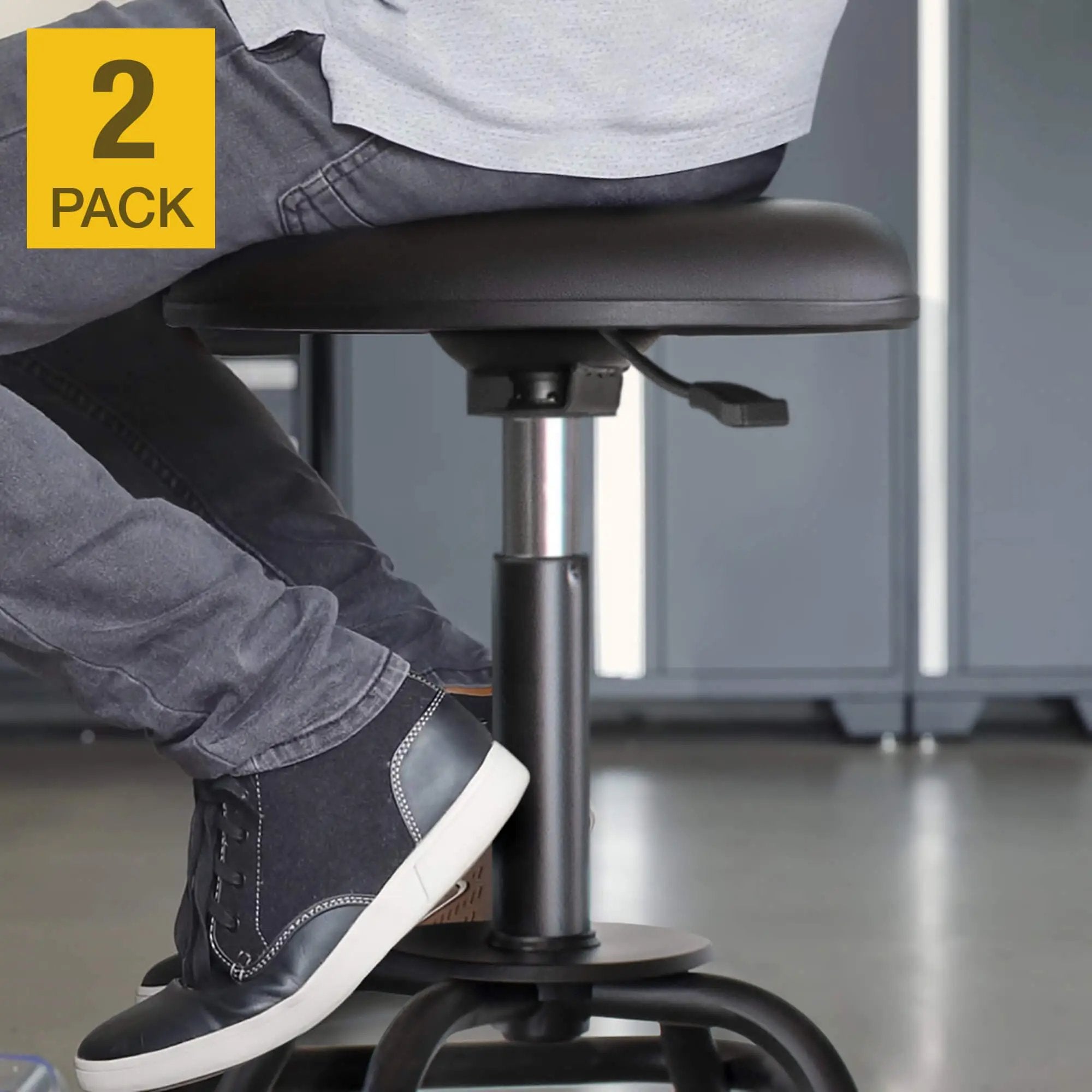 KODA Ultra Cushioned Pneumatic Shop Stool (2-Pack) - KODA